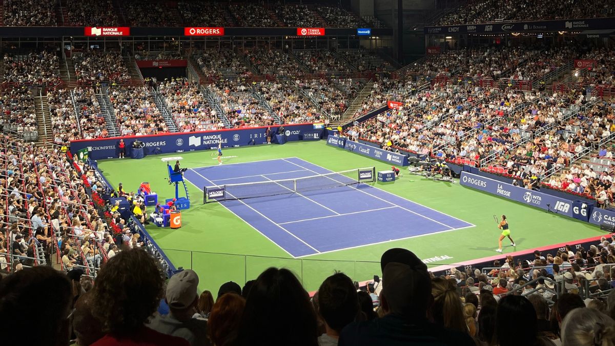 Influencers at US open tennis tournament - Dig & Dig